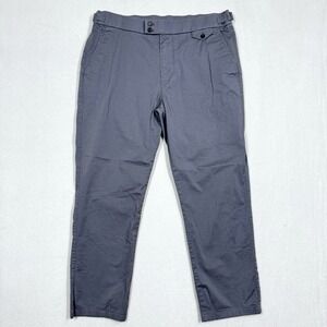 Greyson Pants Mens 34x25 Amagansett‎ Trouser Golf Chino Side Buckle Cotton Blend